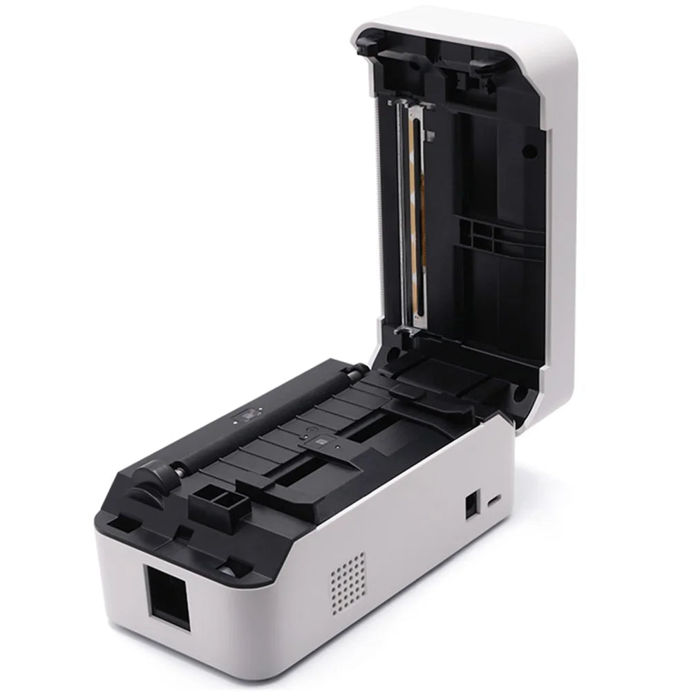 TDL407H 180mm / s High Speed Desktop Thermal Label Printer Barcode Printing Machine, USB Version - US Plug - 3