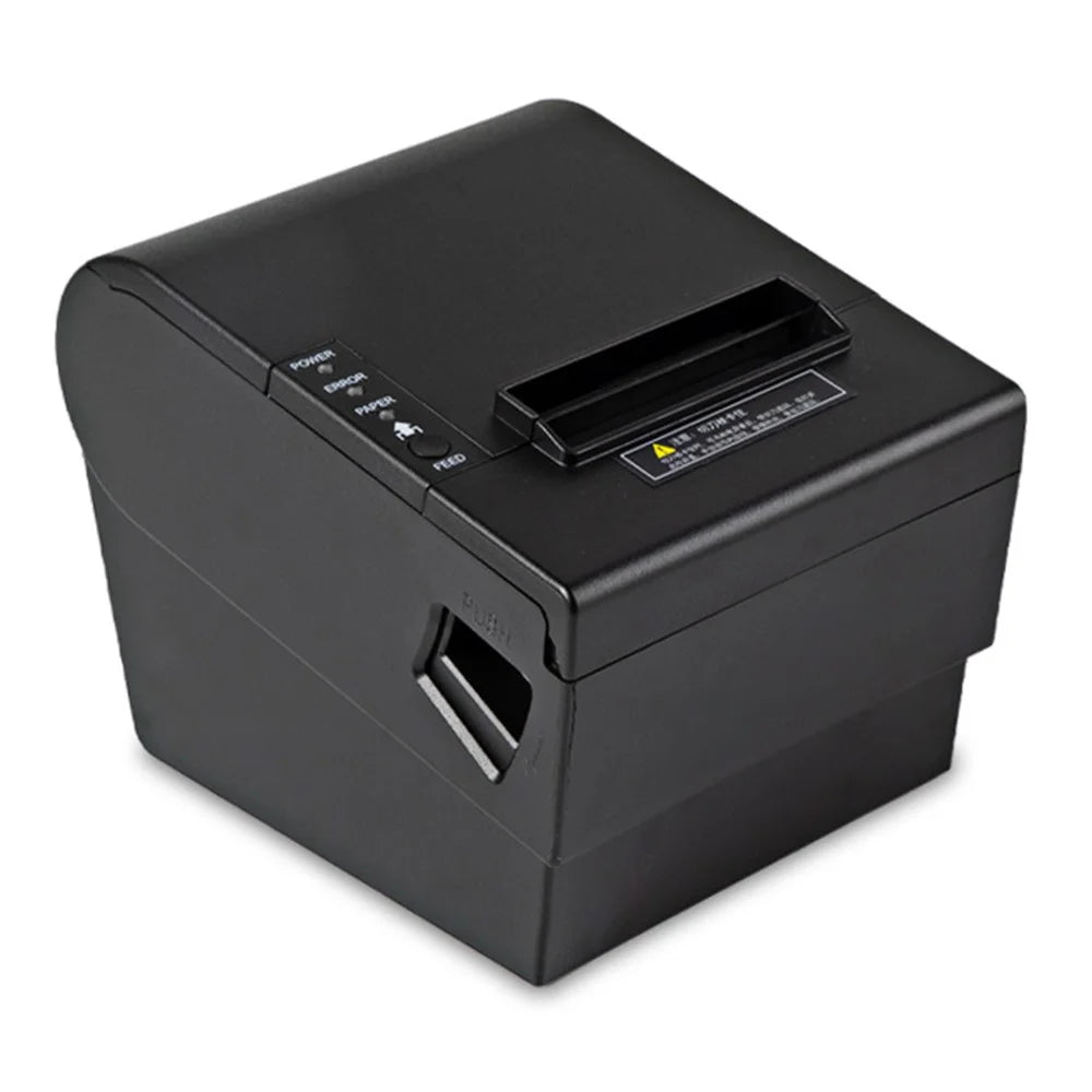80370 USB+Bluetooth-compatible Thermal Label Printer 80mm Printing Width Receipt Printing Tool - US Plug - 1