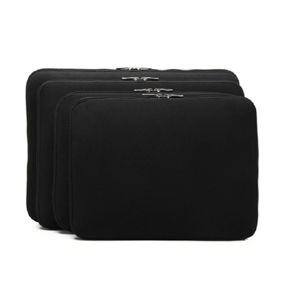 A03 15 inch Laptop Sleeve Bag Neoprene Notebook Carrying Bag Tablet Briefcase - Black - 5