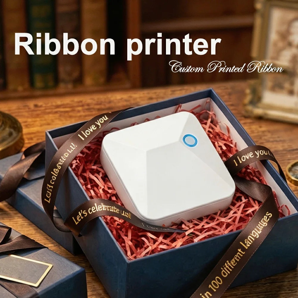MARKLIFE R15 Portable Label Printer Thermal Transfer Bluetooth-compatible Printing Machine - White - 7