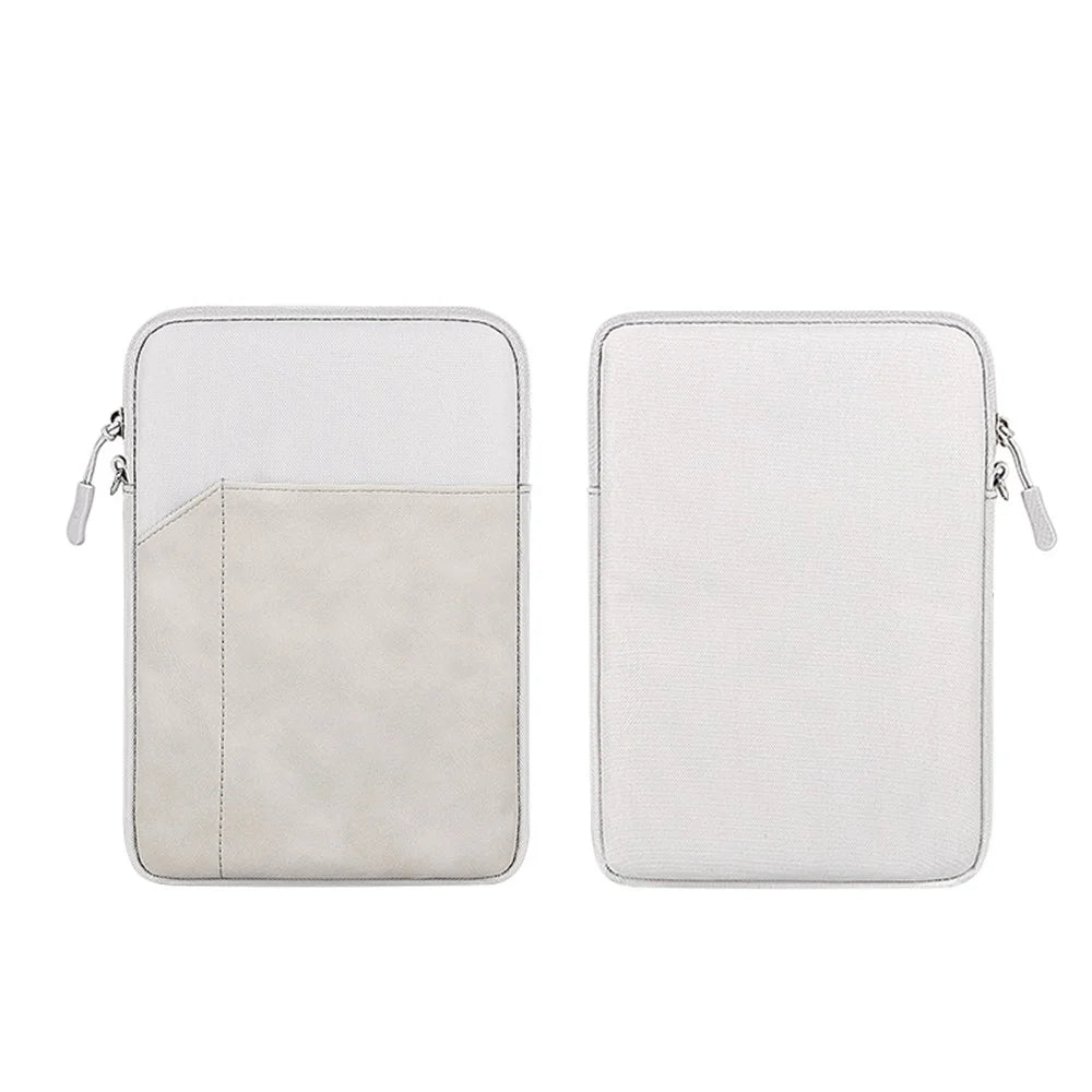 ND00S Shockproof Bag Sleeve Case Cover with Pen Pocket for iPad mini 7.9-8 Inch Tablet - Dark Grey - 6