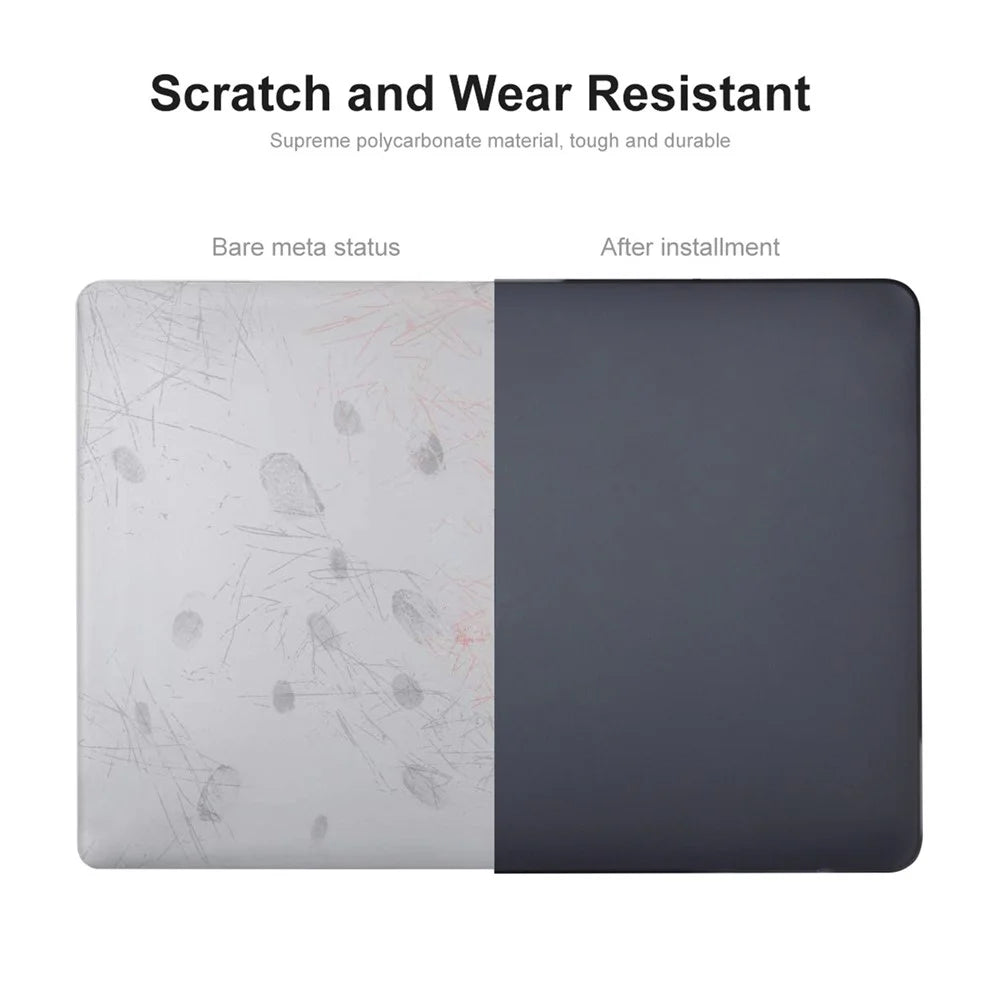 ENKAY HAT PRINCE Matte PC Front and Back Shell for MacBook Pro 16 inch (2026) A3429 A3428 / (2025) A3186 A3403 / (2024) A2991 / (2023) A2780 / (2021) A2485 - Black - 3