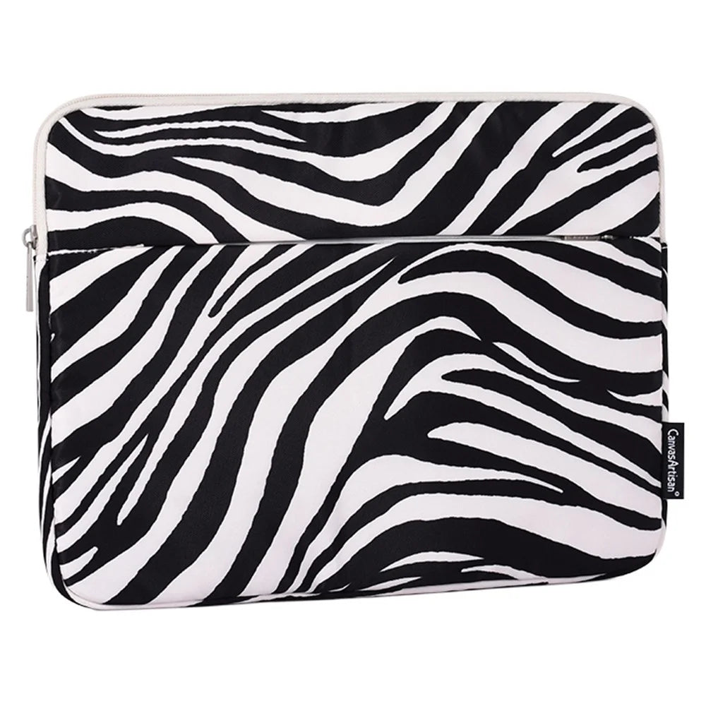 CANVASARTISAN H33-11 Zebra-stripe Pattern Shockproof Sleeve Bag for 11 inch Laptops Scratch Resistant Carry Case - 5