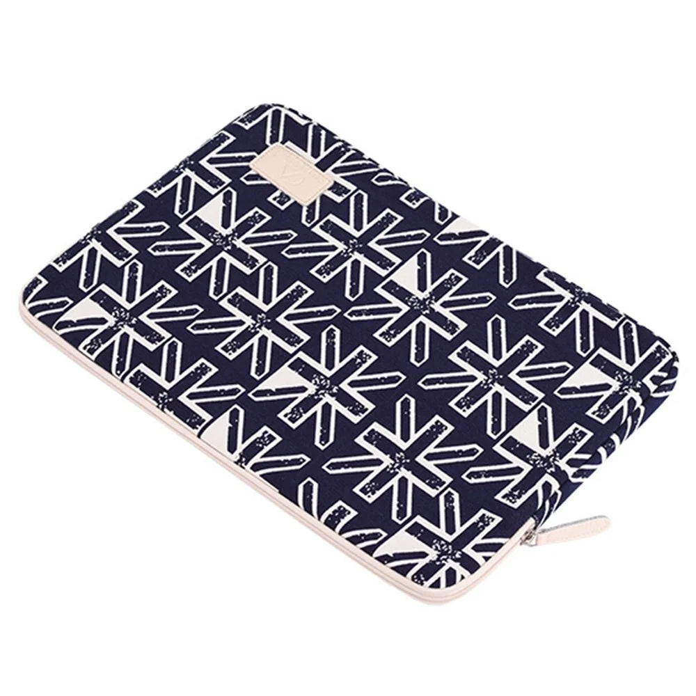 CANVASARTISAN T51 Shockproof Sleeve Bag for 13-inch Laptops Portable Carry Case Digital Printing Pattern Canvas Slim Case - 4