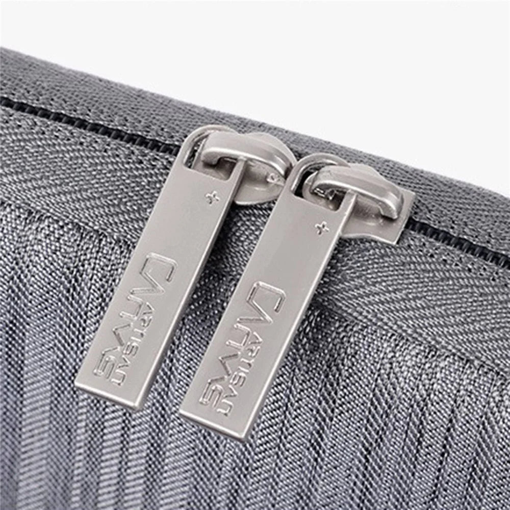 CANVASARTISAN L28-19 Business Style Laptop Sleeve 13-inch Notebook Bag Carrying Case (Horizontal Type) - Grey - 4