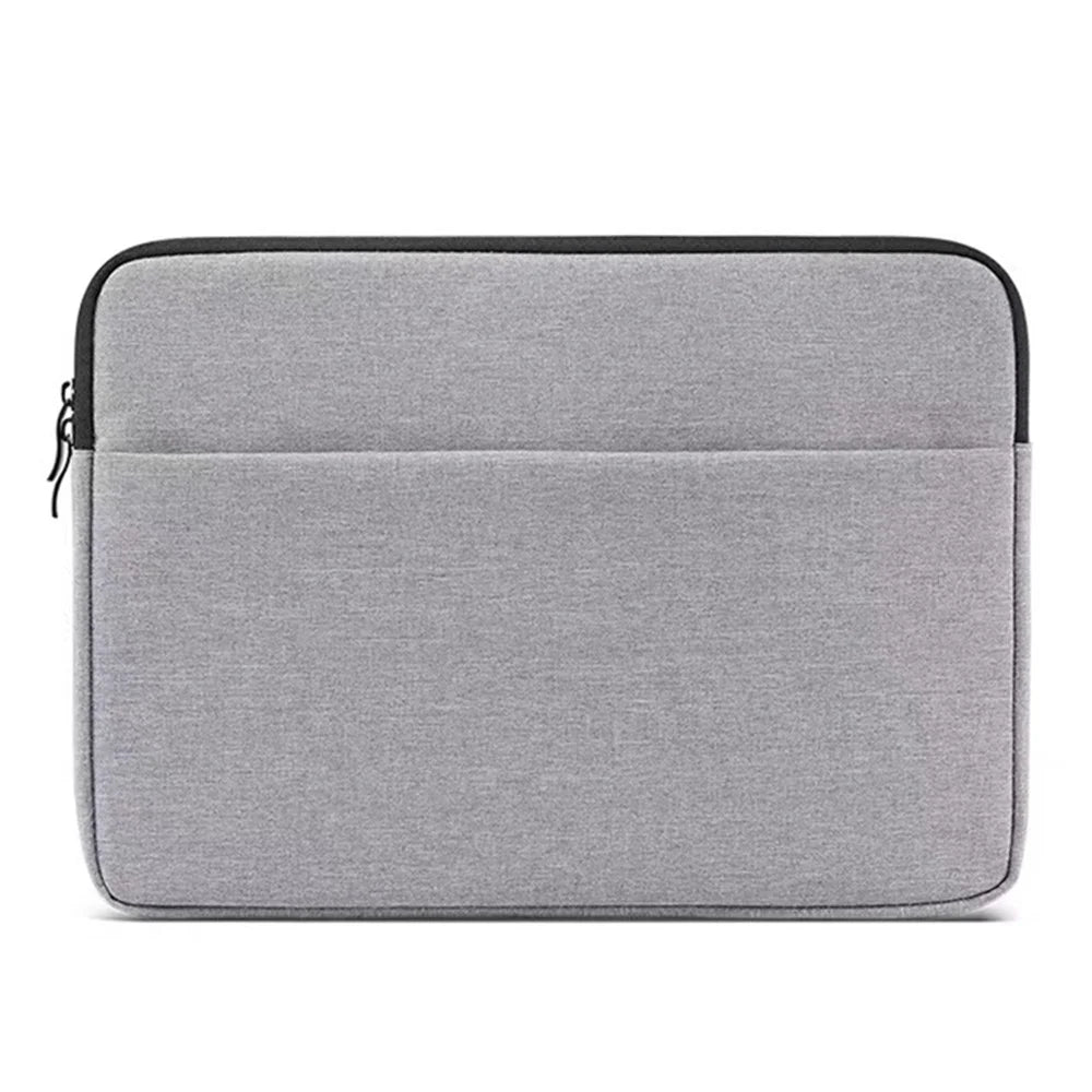 12.9 Inch Large Notebook Computer Case Bag Laptop Tablet Sleeve Portable Protection Cover for iPad 12.9 inch - Light Grey - 1