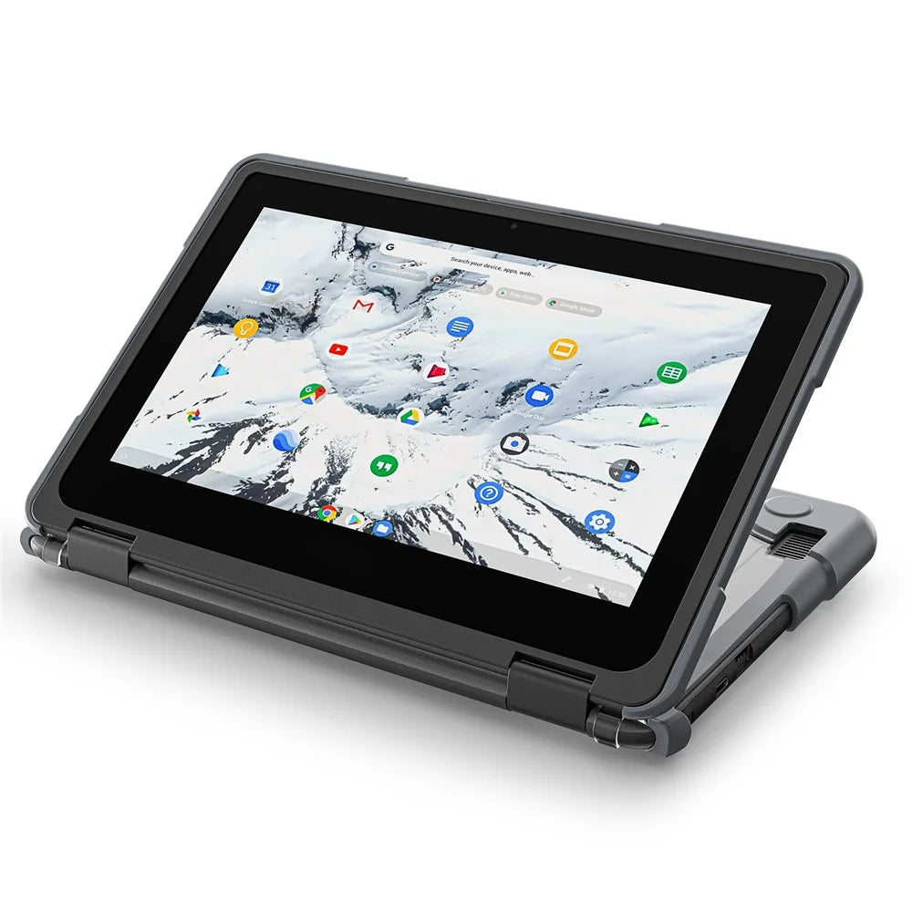 For Dell Chromebook 11.6-Inch 3100 / 3110 PC+TPU Laptop Case Anti-scratch Notebook Computer Upper+Lower Cover - 7