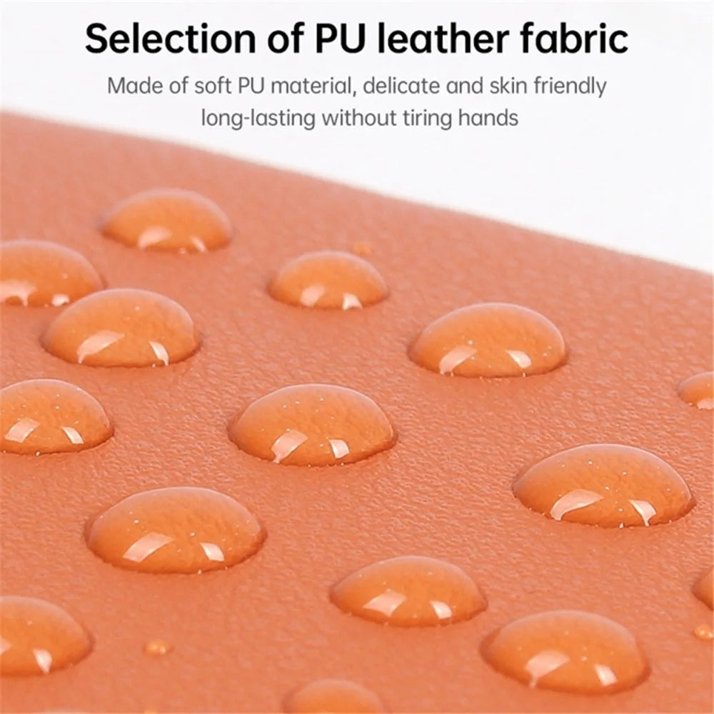 13 inch Protective Laptop Carrying Case Shoulder Bag Waterproof PU Leather Computer Cover Sleeve with Accessories Bag - Brown - 6