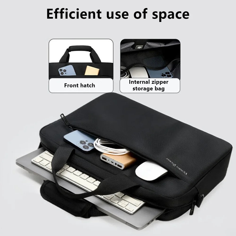 VICTORIATOURIST V7009 14 inch Laptop Bag Waterproof Notebook Handbag Oxford Coth Computer Case - 2