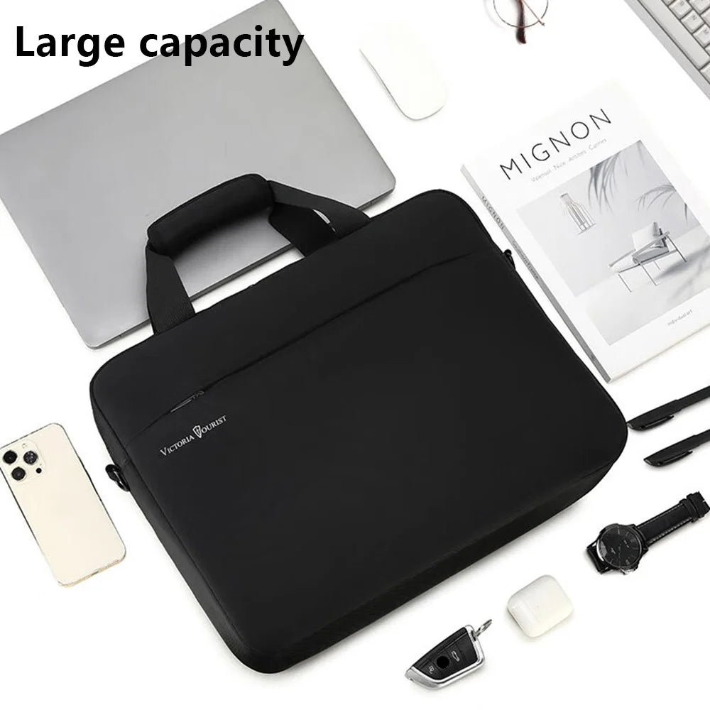 VICTORIATOURIST V7009 14 inch Laptop Bag Waterproof Notebook Handbag Oxford Coth Computer Case - 3
