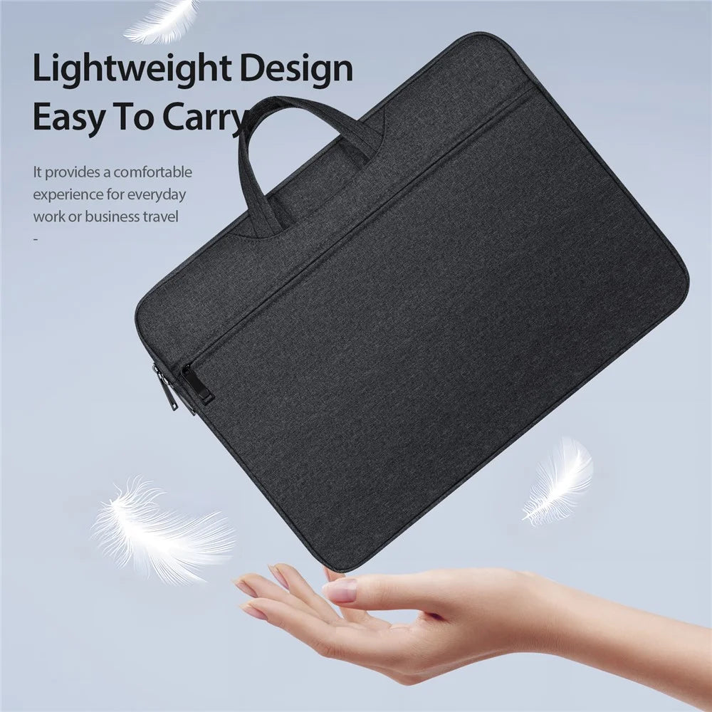 DUX DUCIS LBTC Series 15.5-16 inch Laptop Protective Carrying Bag Polyester Notebook Handbag - Black - 6