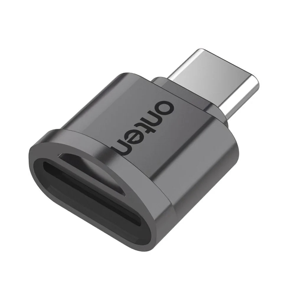 ONTEN OTN-CR533 Type C to Mini SD / TF Card Reader Portable High Speed Data Transfer Adapter - 1
