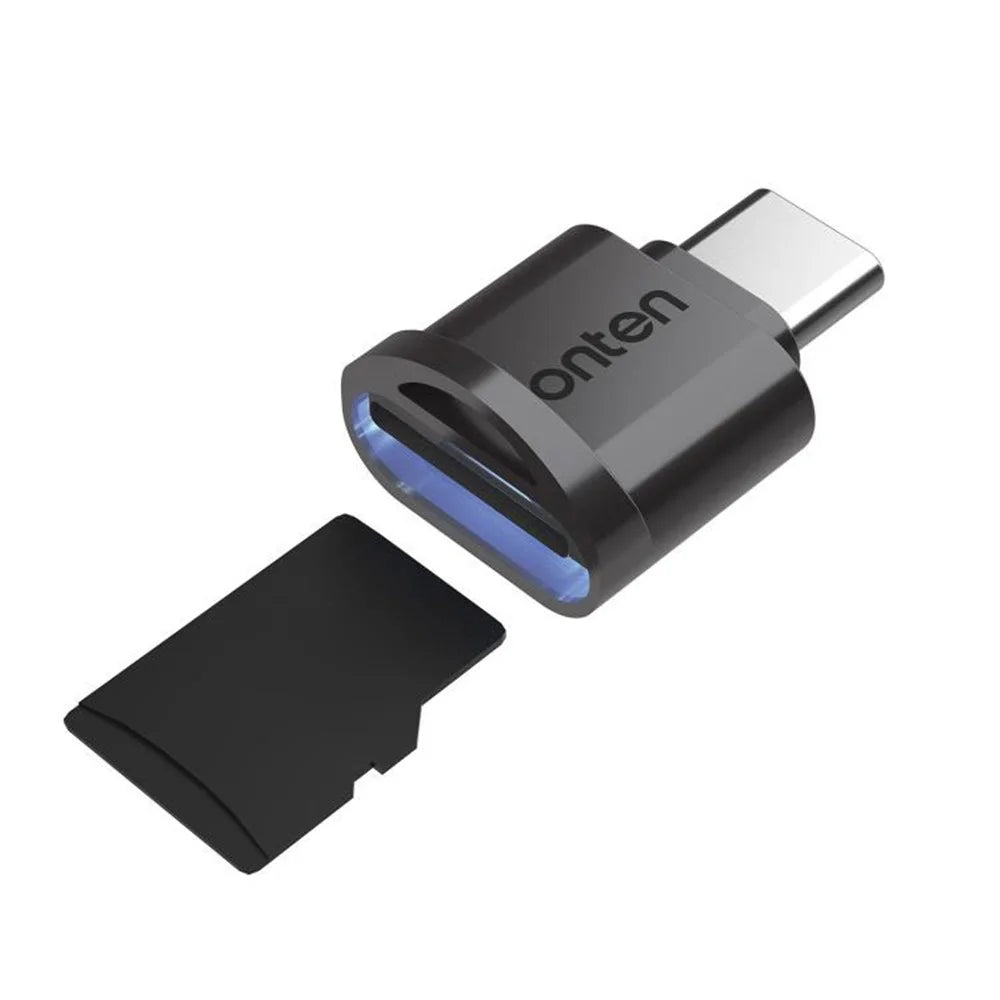 ONTEN OTN-CR533 Type C to Mini SD / TF Card Reader Portable High Speed Data Transfer Adapter - 3