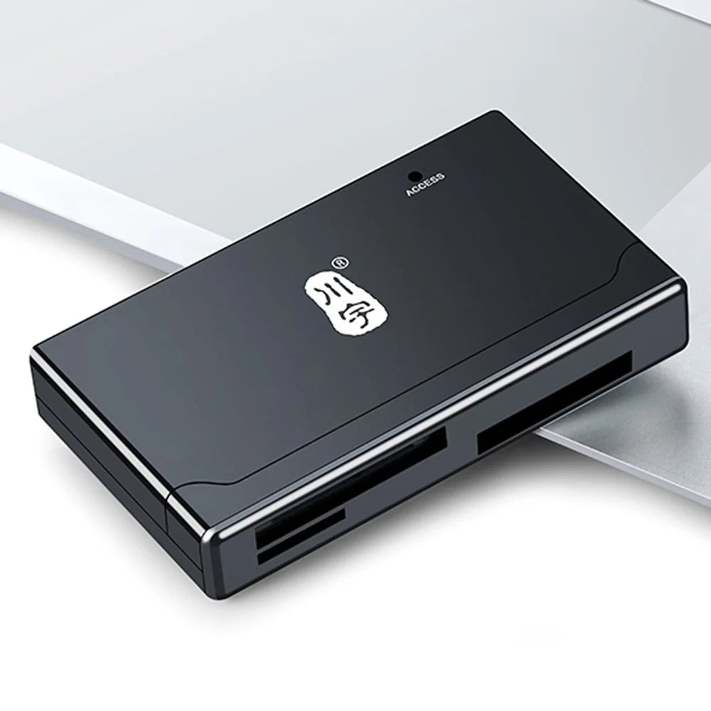 KAWAU C233 USB 2.0 480Mbps High Speed Computer Memory Card Reader for SD / CF / TF / MS Card Reader - 3