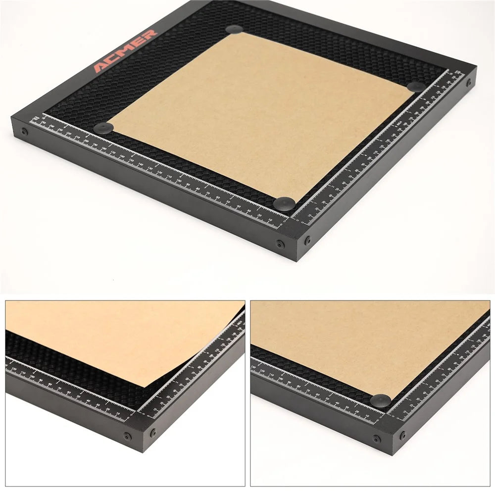 ACMER E10 440x440mm Aluminum Laser Bed Fast Heat Dissipation Honeycomb Working Table - 7