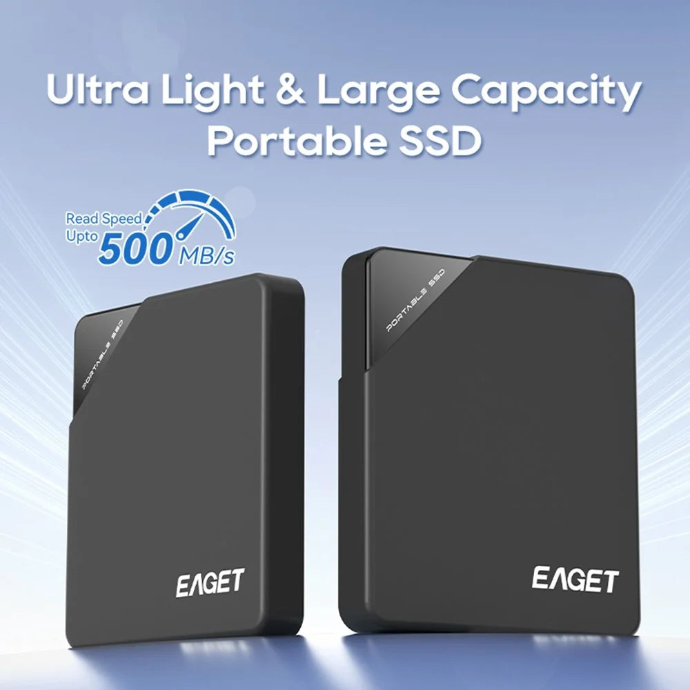 EAGET ET-M9 240GB Portable SSD 5Gbps Type C External Solid State Drive for Windows / Mac / Linux - 3