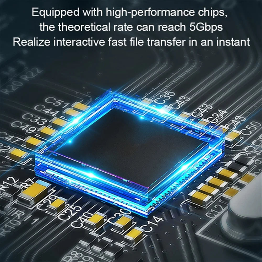 ACASIS PE031 PCI-e 1 to 4 PCI-express Riser Card PCI-E 1X to External 4 PCI-e USB 3.0 Adapter Multiplier Expansion Card - 3