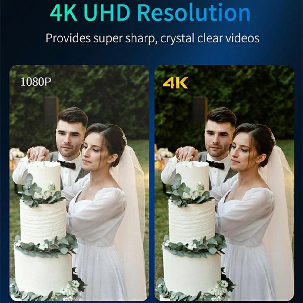 FEELWORLD 4K PTZ Camera 10X Optical Zoom 8.29MP CMOS Sensor with AI Human Tracking PoE HD / USB3.0 / LAN Output for Live Streaming Video Conference - US Plug - 3