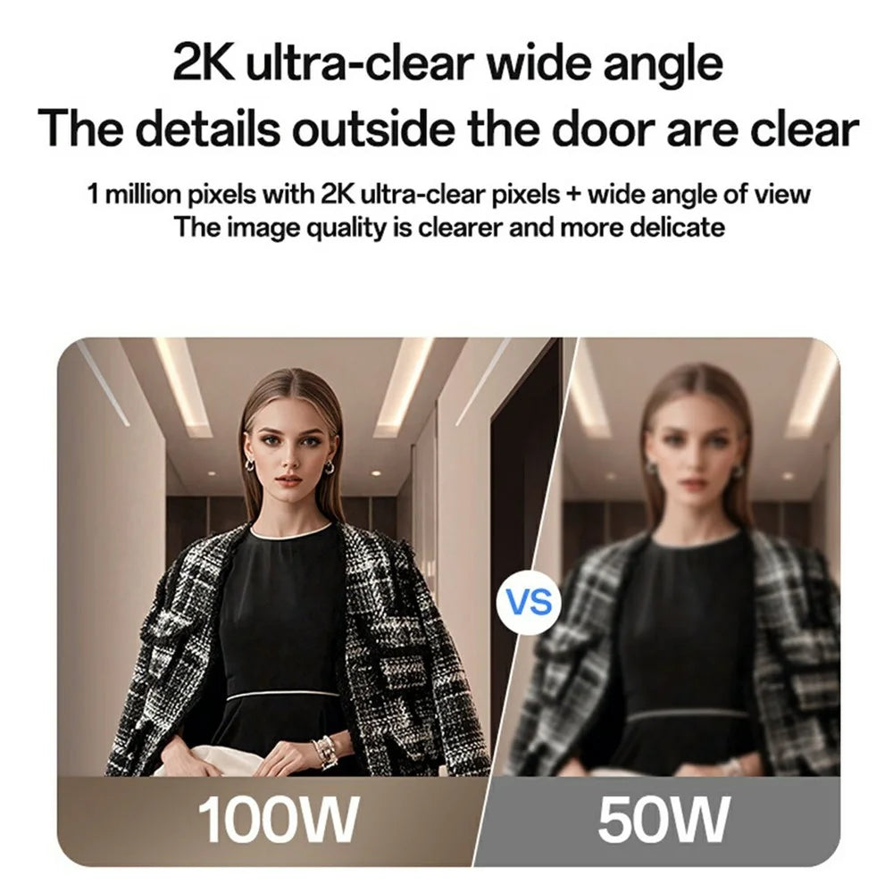 YESIDO KM27 2.4G Wireless Video Doorbell with Visual Two-Way Chat / Night Vision for Home - 3