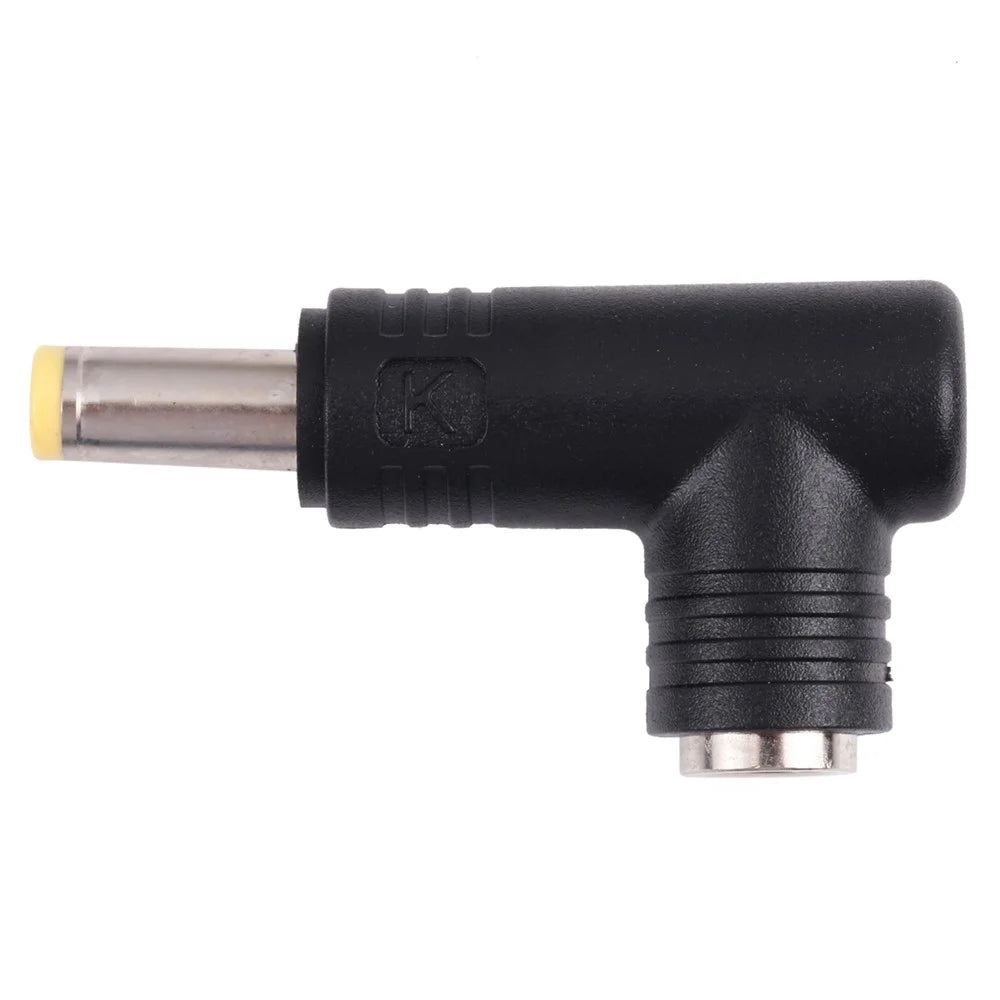 240W 5.5x1.7mm Male to 5.5x2.5mm Female Elbow Plug Coupler DC Power Converter - 3