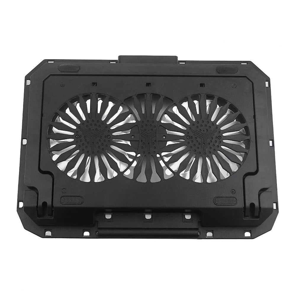 N22 Adjustable Laptop Cooling Stand Phone Holder Portable Notebook Cooler with 2 USB Ports - 7