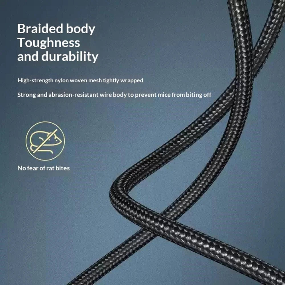 UGREEN US370 80805 1m USB C to USB B 2.0 Cable Braided Printer Cable for Epson / MacBook Pro / HP / Canon / Samsung - 5