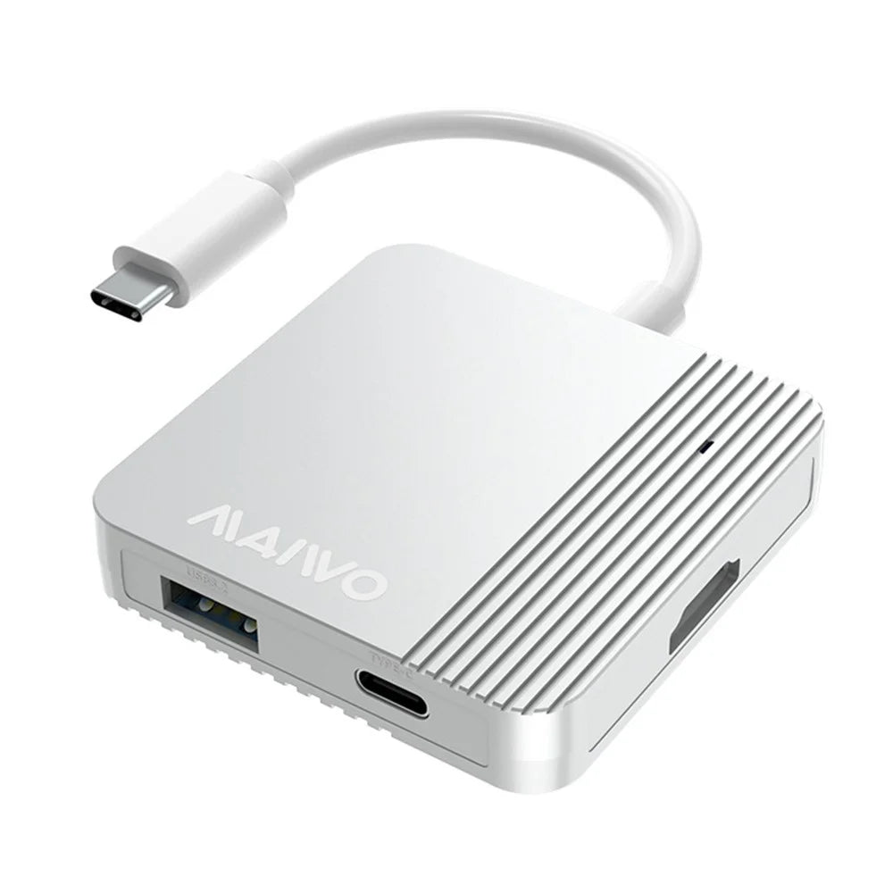 MAIWO KH1702 5 in 1 USB-C Hub USB 3.2 Gen2 PD 100W Fast Charging HD Adapter Expansion Dock - 1