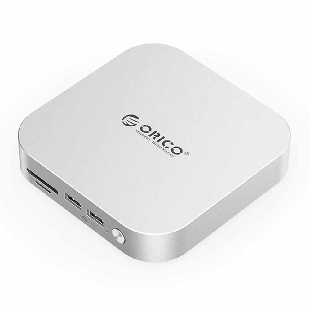 ORICO-M49P 10Gbps 9 in 1 MiniLink Desktop SSD Expansion Dock with 360° Ventilation Holes - White / UK Plug - 1