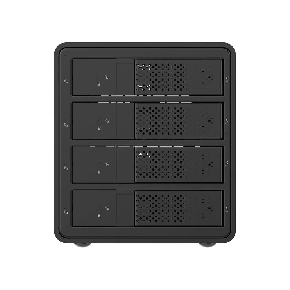 ORICO 9548RU3-BK 4 Bay 3.5 inch HDD Docking Station USB3.0 to SATA Aluminum Alloy HDD Enclosure Case - US Plug - 3