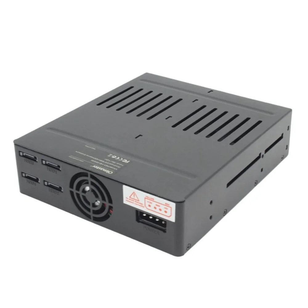 Four-Tray Hard Disk Drive Enclosure Chassis HDD Enclosure Multi-Disk SATA Internal Hard Drive Case Support 2.5-inch SATA I / II / III HDD / Hard Disk / SSD - 2