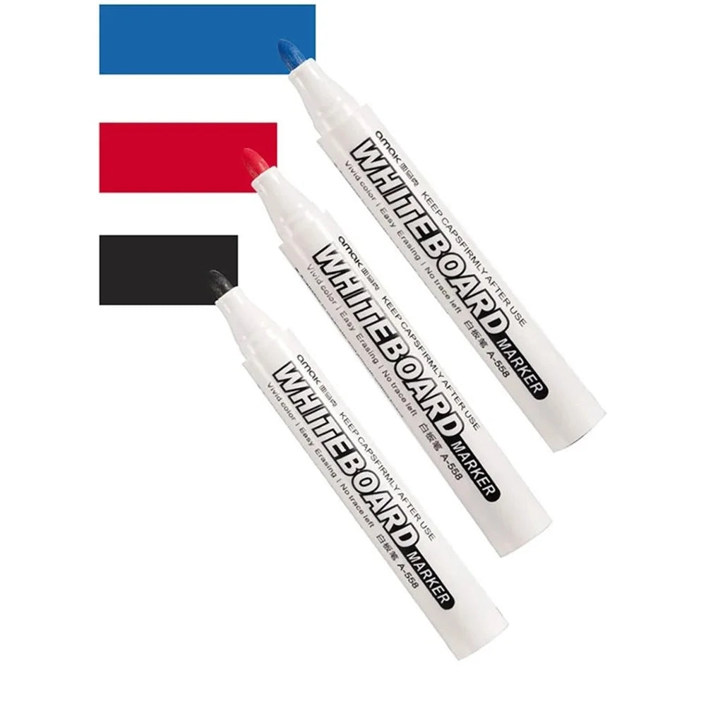 10-in-1 Whiteboard Marker Pen Painting Graffiti Drawing Pen - Red - 6