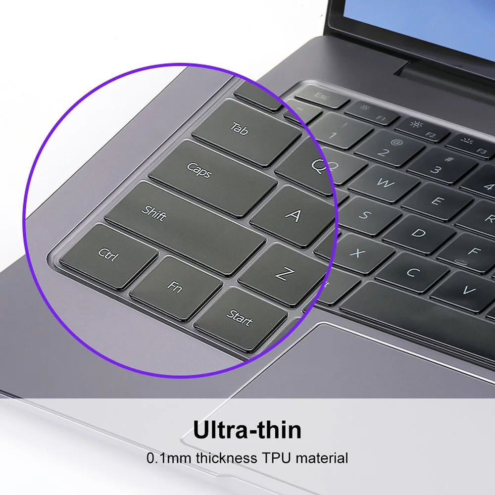 ENKAY HAT PRINCE Ultra-thin TPU Keyboard Protector Film Guard for Huawei MateBook 14 / MateBook D 14 / D 15 / MateBook X Pro (US Version) - 4