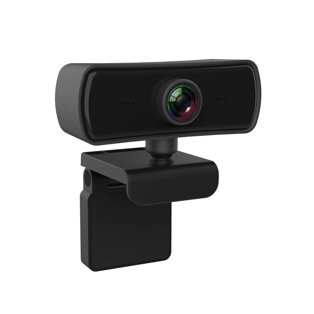 4MP 2K Auto Focus HD 1080P Computer Camera 360 Degree Rotation Video Conference USB Webcam with Mic - 1