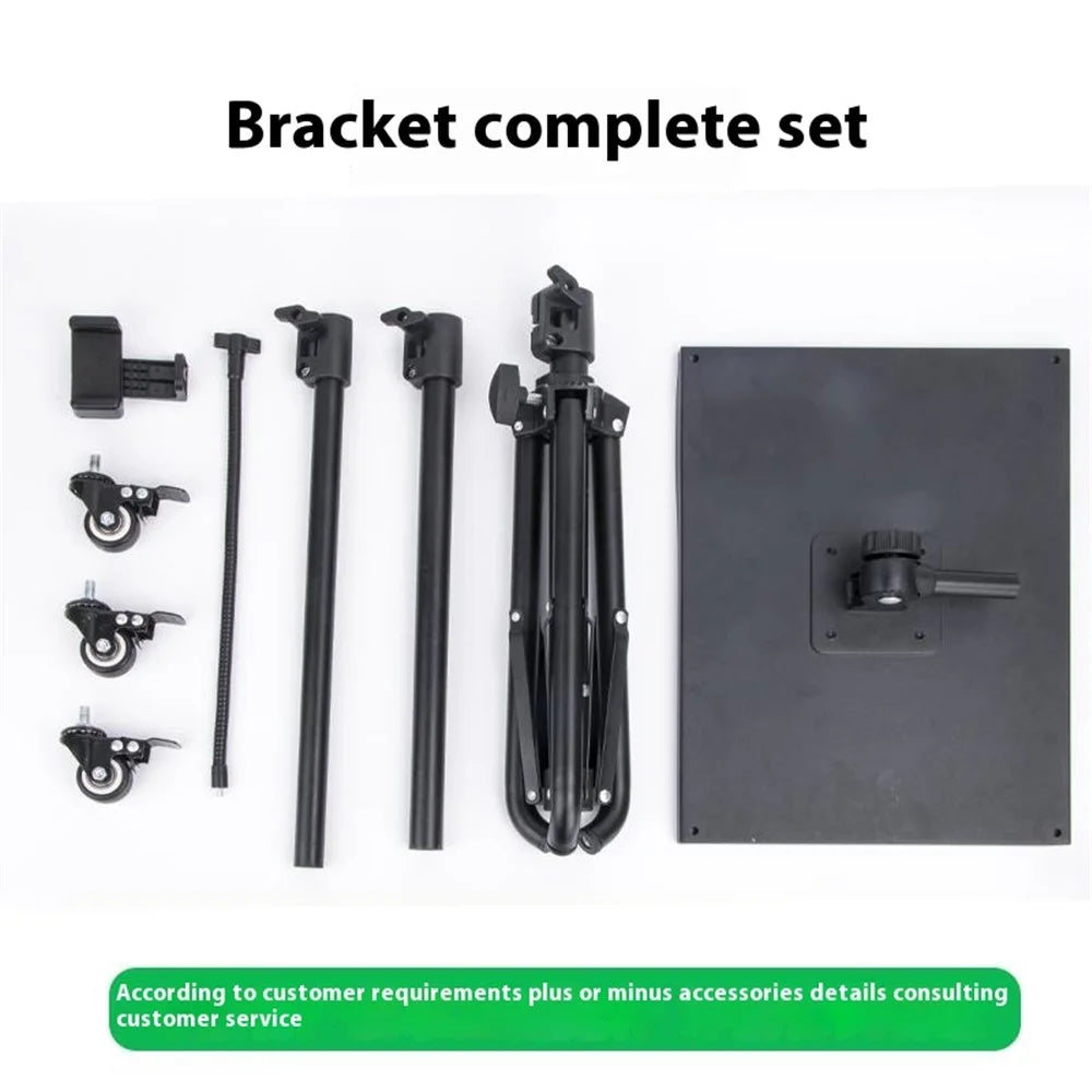XWJ-ML008 Telescopic Laptop Floor Stand with Wheels Riser Bracket for Projector / Speaker - 7