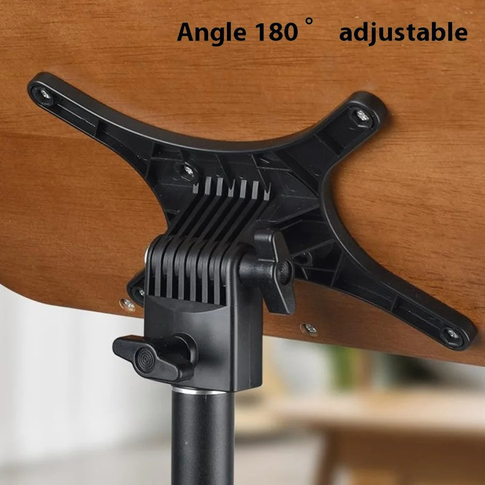 XY-32 Multifunction Laptop Tablet Display Holder Book Holder Floor Stand 50-90cm Adjustable Height - Black - 6