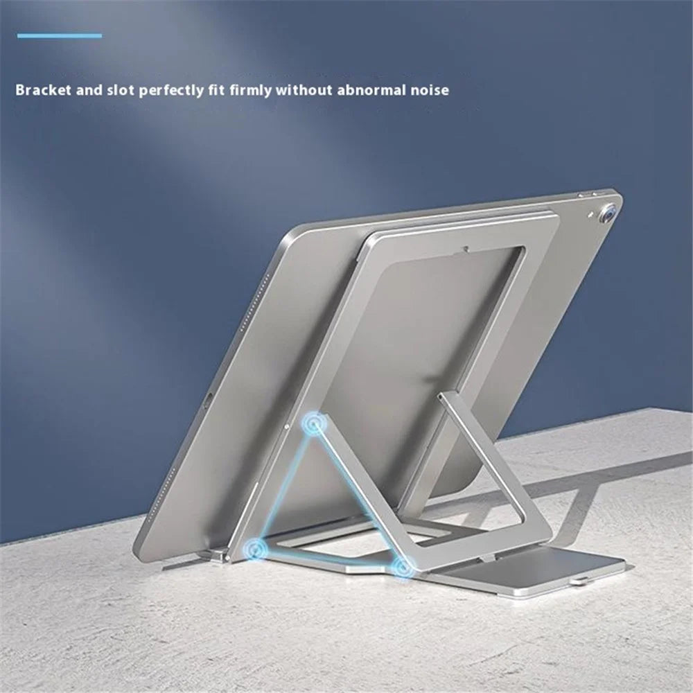 H12PLUS Portable Foldable Desktop Tablet Holder Aluminum Alloy Heat Dissipation Display Stand - 2