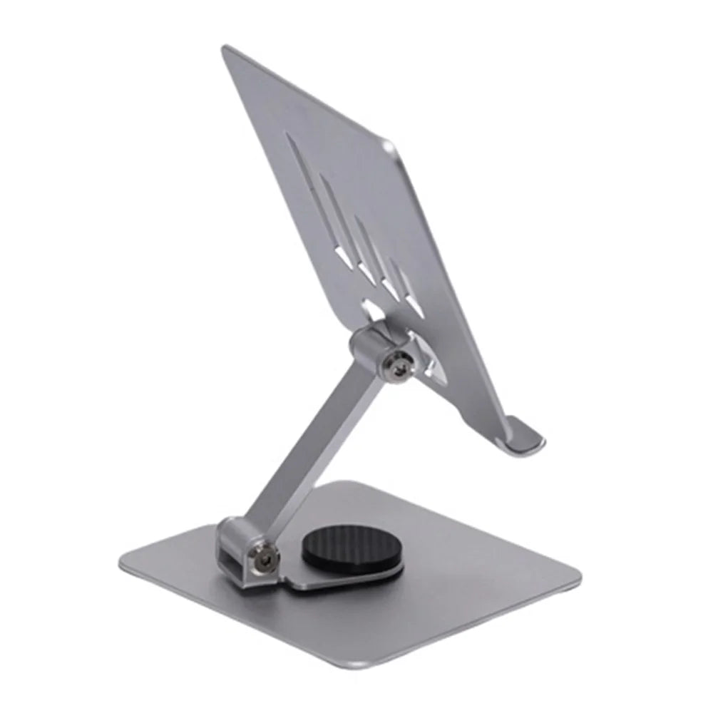 Foldable Tablet Stand Holder Aluminum Alloy 6-14 Inch Smartphone Stand Desktop Mount for Hands-free Use - 7