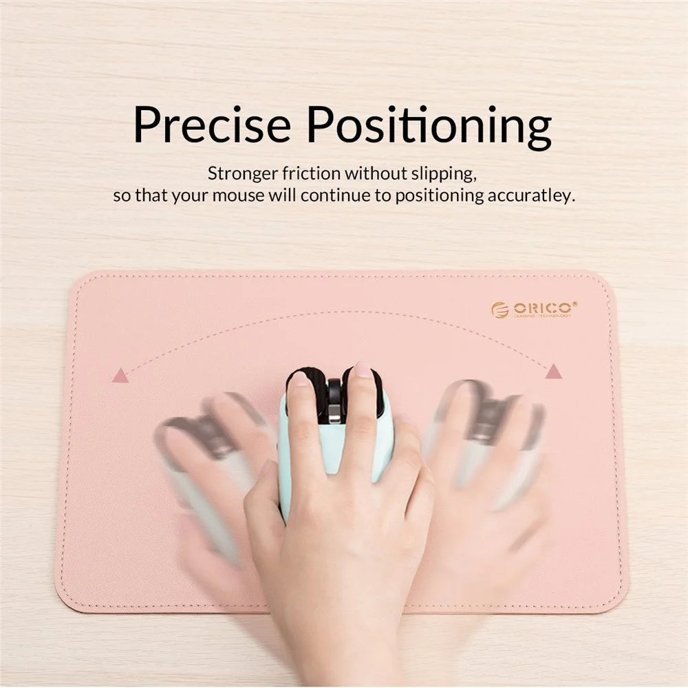 ORICO ORICO-CMP23-CF 200x300mm Dual-sided Cork Mouse Pad Home Office Computer Mice Mat - Pink - 3
