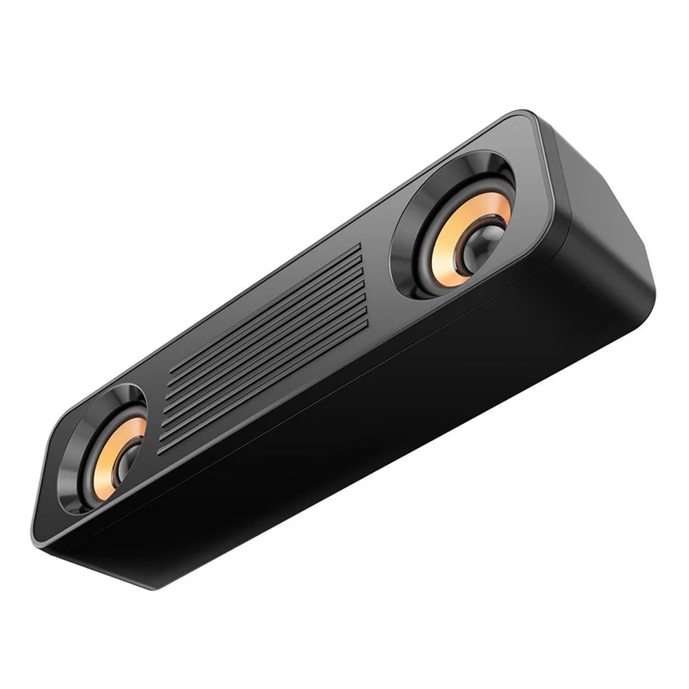 ROYALTOP A83 Portable USB Speaker Subwoofer Multimedia Audio Player Soundbar - 2