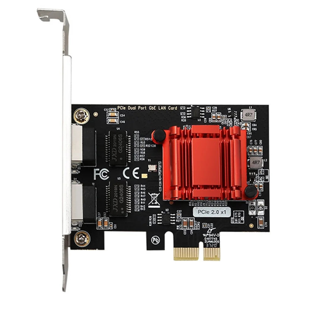 TXA094 For Desktop PC Dual RJ45 Port Intel 82575&6 Chip Gigabit Pcie Server Network Card - 3