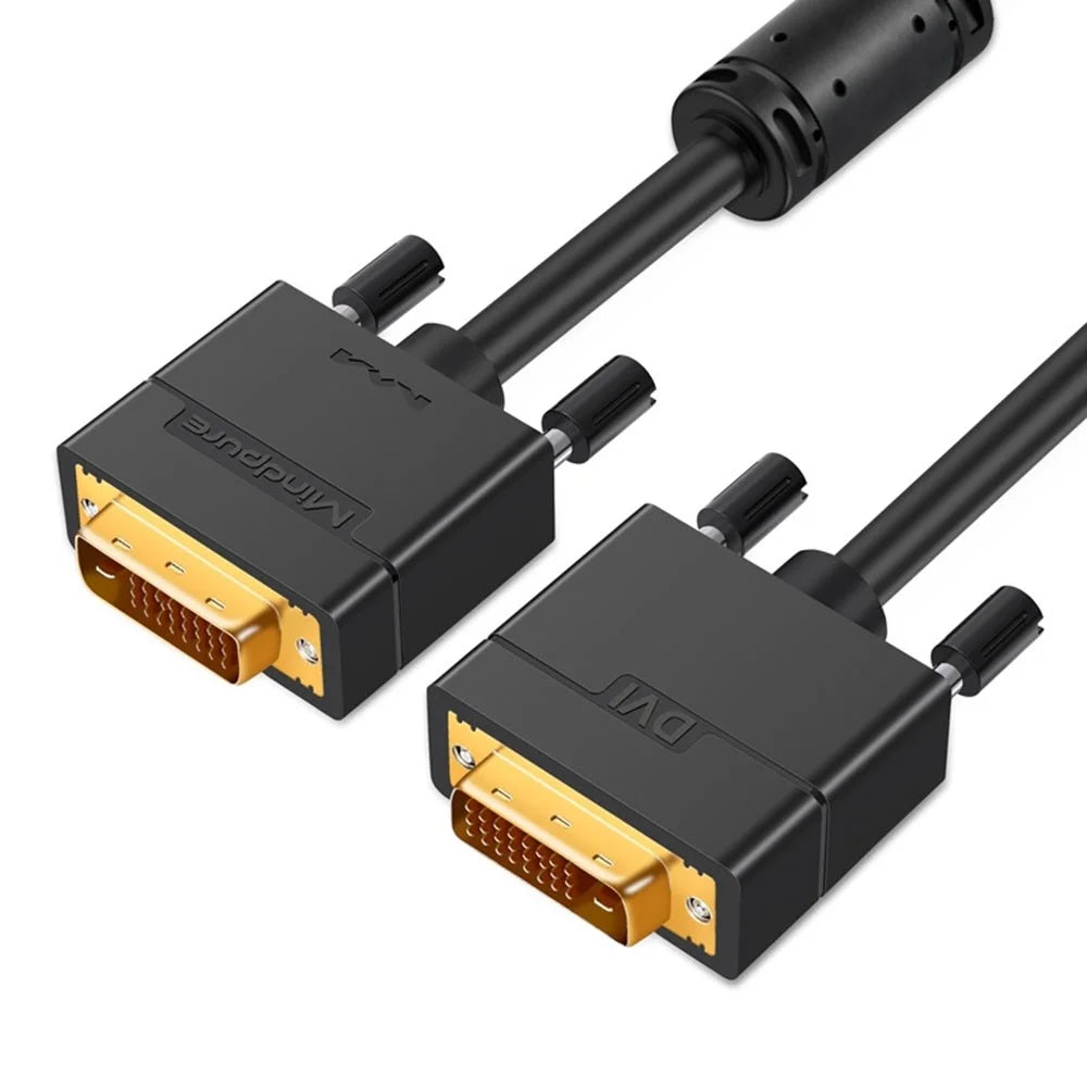 MINDPURE DV003 3m DVI Male to DVI Male Cable 24+1 DVI Digital 1080P HD Connection Cable - 1