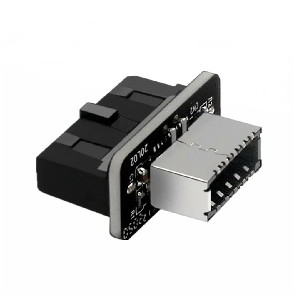 PH73S USB3.0 19P/20P to Type-E Vertical Motherboard Adapter Chassis Front Type-C Plug-in Port - 7