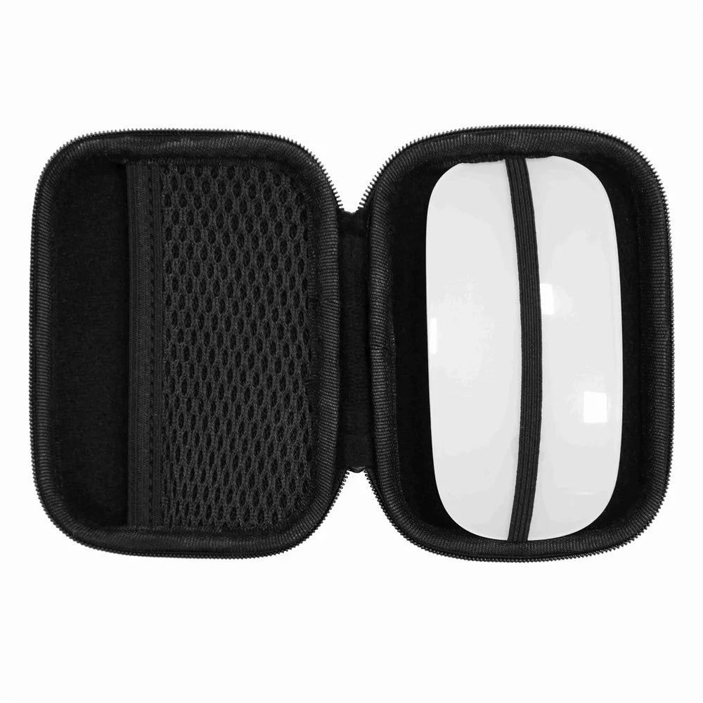 For Logitech Pebble M350 Wireless Mouse Portable Storage Bag Shockproof Zipper Carrying Case - 3