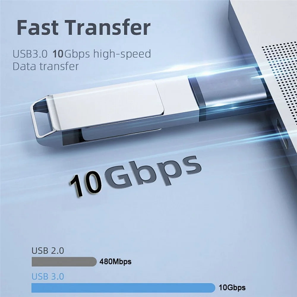 UC-082-AMAF USB 3.0 A Male to A Female Converter 10Gbps Fast Data Transmission Metal Shell Adapter Plug - 3