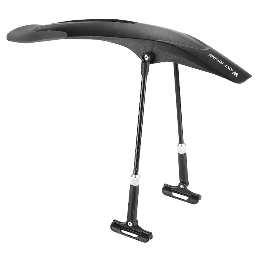 WEST BIKING YP0714025 Mountain Bike Rear Fender with Adjustable Support Rods, Bicycle Fender for 26", 27.5", 29" Bikes - 3