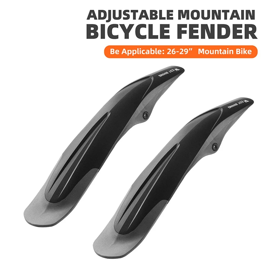 WEST BIKING YP0714025 Mountain Bike Rear Fender with Adjustable Support Rods, Bicycle Fender for 26", 27.5", 29" Bikes - 6