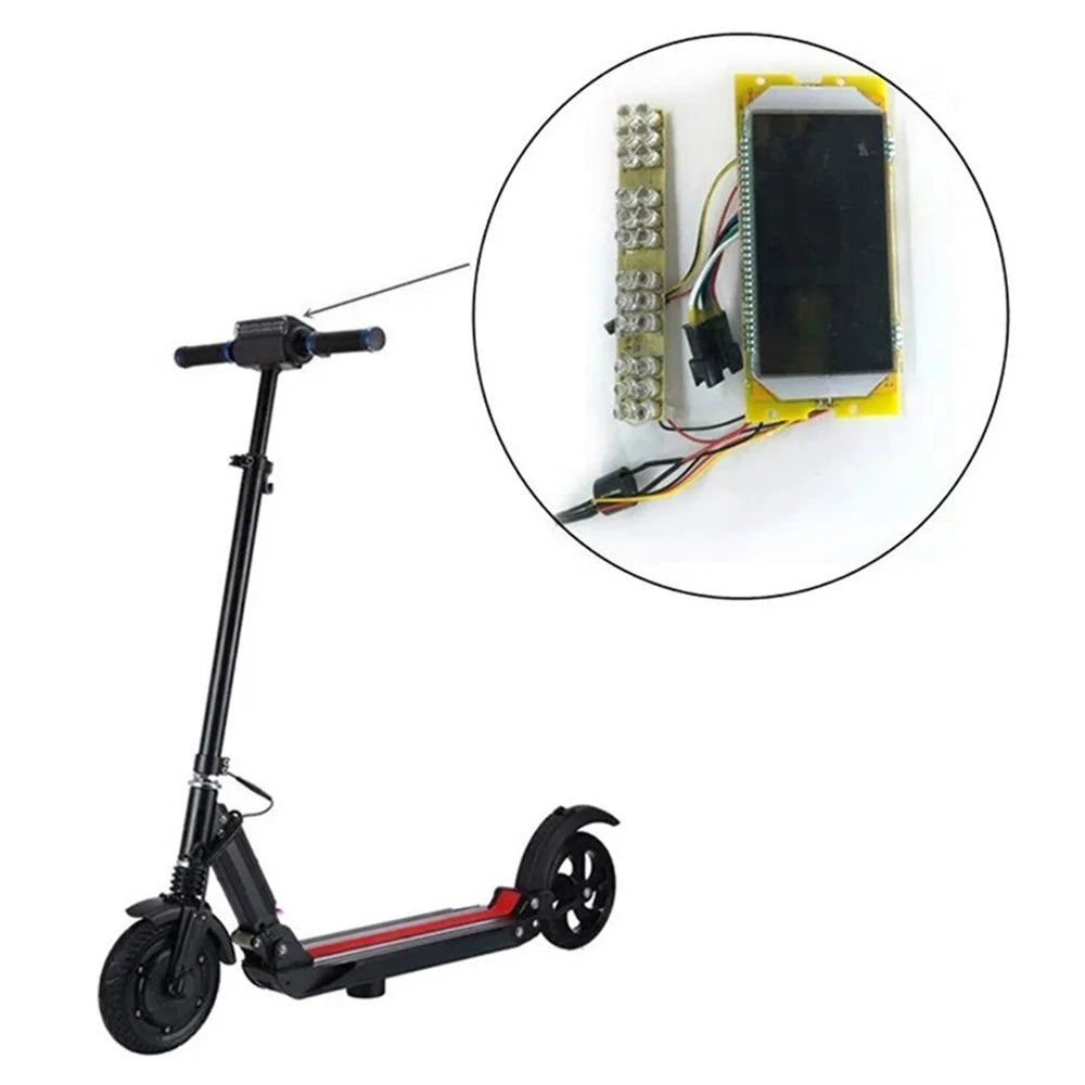 36V LCD Display Panel with Controller for KUGOO S1/S2/S3 8 Inch Electric Scooter Replacement Accessories - 3