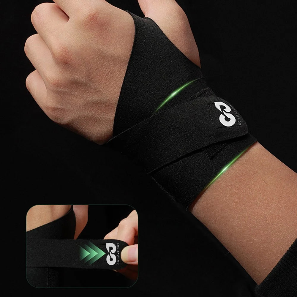 GOLOVEJOY HW15 Snooker Billiards Pool Wrist Support Brace Tendon Sheath Sleeve Training Aid Glove - Black / Left Hand - 5