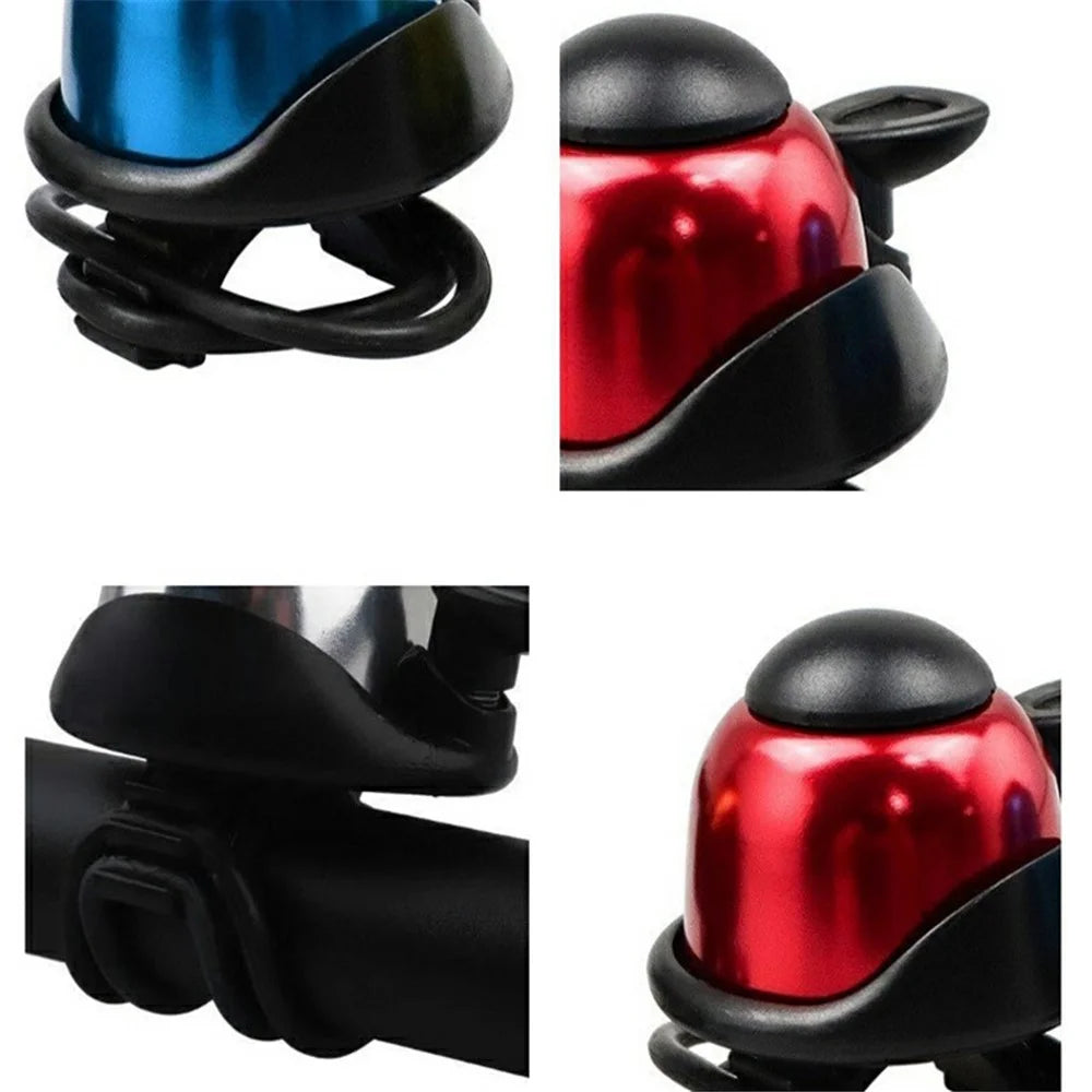 For Ninebot ES Series Electric Scooter Ring Safety Warning 360 Degree Rotatable Bicycle Bell - Black - 3
