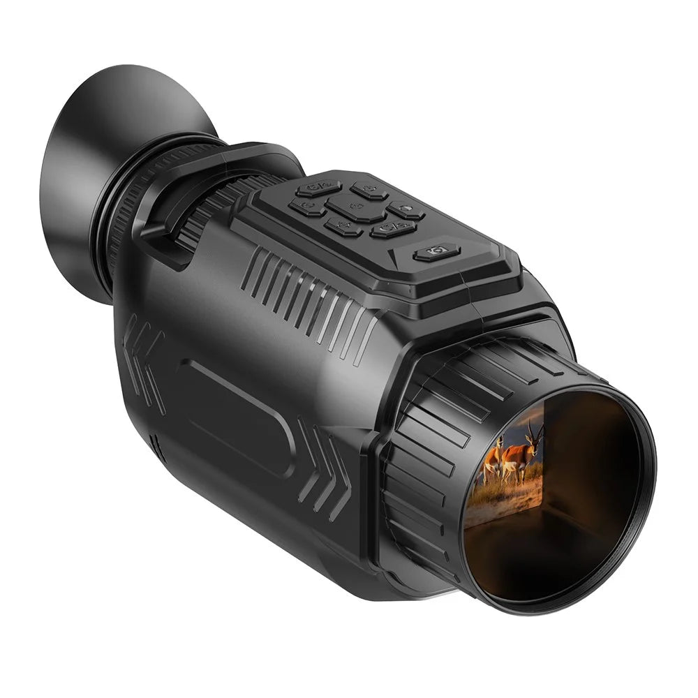 D15 WiFi Night Vision Monocular Camera 4K Video 64MP Photo 28X Zoom for Wildlife Observation, with 32GB Memory Card - 1